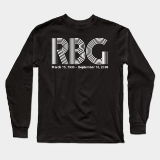 Ruth Bader Ginsburg Gift, Notorious RBG Long Sleeve T-Shirt